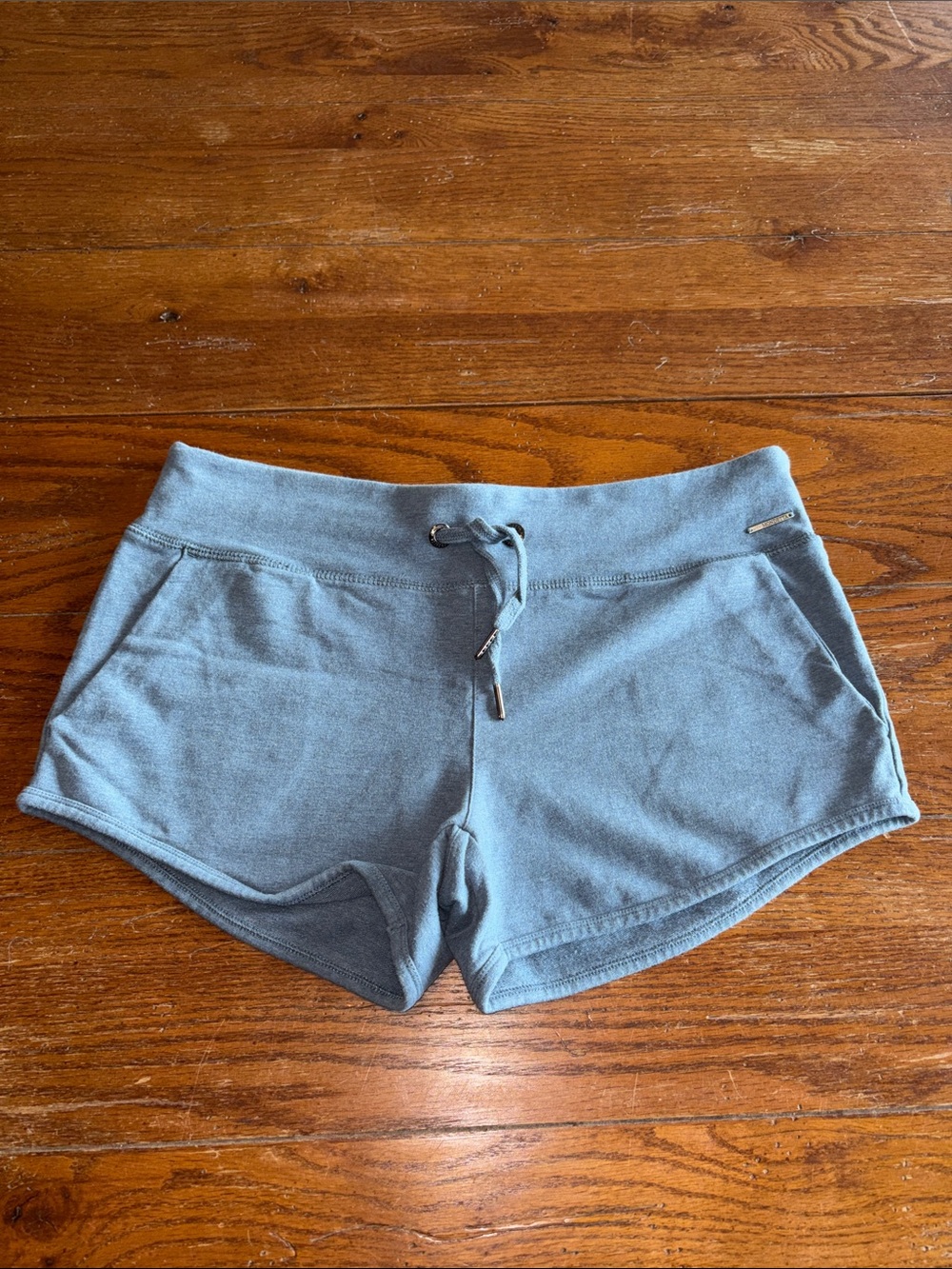 Mondetta Light Blue Athletic Drawstring Shorts